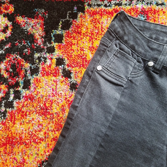 Black 91 Cotton On Mid Grazer Skinny Jeans - Picture 5 of 8